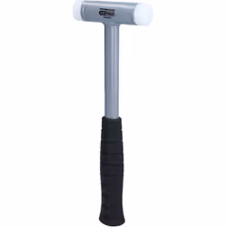 Informations techniques Longueur : 290 mm Poids : 360 g Marteau sans retenue, 360 g • Avec manche en acier et poignée en plas ...