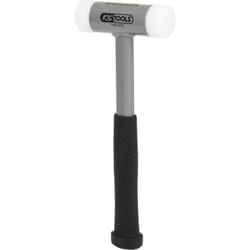 Kstools - ks Tools - Maillet à embouts plastiques anti rebonds, manche acier, l, 295 mm, ø 35 mm - 140.5272