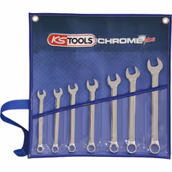 KS Tools 518.3020, 1/2,3/4,3/8,5/8,7/16,9/16,11/16", Chrome, Sulfate de chondroïtine, 15°, 730 g, 7 pièce(s)