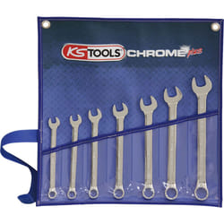 Ks tools Jeu de clés mixtes inclinées CHROMEplus, 7 pcs pouce - 518.3020