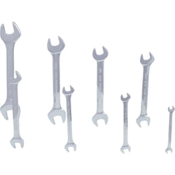 Jeu de clés à fourche CHROMEplus, 8 pcs
