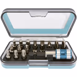 KS Tools 910.2055, 18 pièce(s), Acier inoxydable, DIN 3126, ISO 1173 - C 6,3, 25 mm, 190 g, 25,4 / 4 mm (1 / 4")