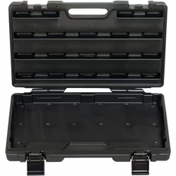 Coffret vide en plastique 1/3 pour 913.1300, 918.0625 Poids 830 Couleur schwarz Taille de l'emballage 1 Matériau1 Kunststoff