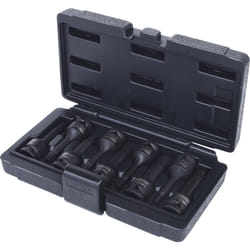 Kstools - 1/2 Jeu de douilles à chocs ribe, 9 pcs