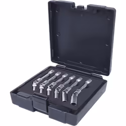 Kstools - 3/8 Jeu de douilles articulées pour bougies de préchauffage, longues, 6 pcs
