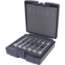 Kstools - 1/2 Jeu de douilles Torx e, 6 pcs, E10-E20
