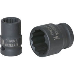 Ks Tools - Douille à chocs courte 12 pans 1/2'', 11 mm - 515.0911