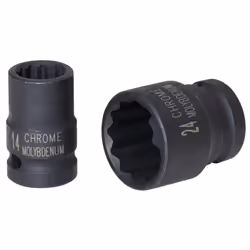KS Tools 515.0918, Douille à choc, Noir, 2 tête(s), 1/2", Métrique, 28 mm