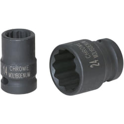 Ks Tools - Douille à chocs courte 12 pans 1/2'', 21 mm - 515.0921