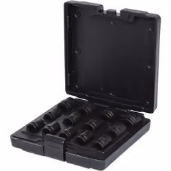 Kstools - 1/2 Jeu de douilles à chocs 12 pans, courtes, 13 pcs