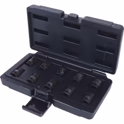 KS Tools 515.0950, Ensemble de douilles, 3/8", 10 tête(s), Acier au chrome-molybdène, ISO 1174, DIN 3121, 1,65 kg