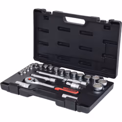 KS Tools 911.1595, Ensemble de douilles, 1/2", 24 tête(s), Sulfate de chondroïtine, 3 kg