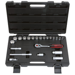 Kstools - 3/8 Jeu de douilles 12 pans, 22 pcs