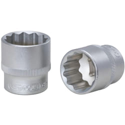 3/8" Douilles 12 pans, 21mm