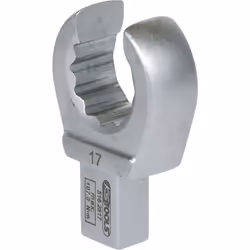 KS Tools 516.2517, Prise, Métrique/empirique, 1 tête(s), 17 mm, Alliage acier chromé, 31,5 mm