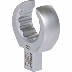 KS Tools 516.2522, Prise, Métrique/empirique, 1 tête(s), 22 mm, Alliage acier chromé, 39 mm