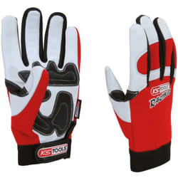 Gants de mécanicien en cuir, amortisseur de vibrations, 10