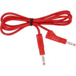 Rallonge de ligne de mesure à connecteur double et connecteur supplémentaire 1.100 mm (rouge)