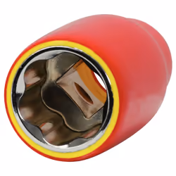 Kstools - Douille 1/2 avec revêtement isolant, 22 mm
