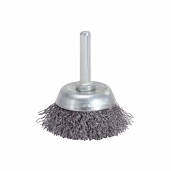 Pour le traitement de surfaces Fils d'acier inoxydable ondulés Vitesse de rotation élevée Queue de serrage 6 mm Utilisation a ...
