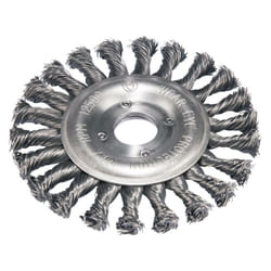 Kstools - Brosses coniques meuleuses acier inoxydable 0,5mm, ø 115mm