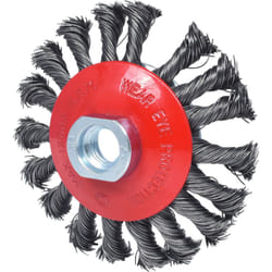 Brosse acier torsadé 0,5 mm, ø 100 mm - 340.0048 - Ks Tools