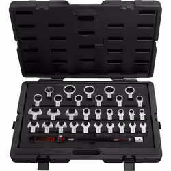 KS Tools 516.1730, Article unique, Raccord d’extrémité de clé, Acier chromé au vanadium, Chrome, 13,14,15,16,17,18,19,21,22,2 ...