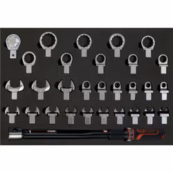 KS TOOLS 14x18mm Jeu de clé dynamométrique, 31 pcs 40-200Nm - 516.1730