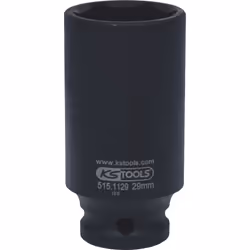 KS Tools 515.1129-E, Douille à choc, Noir, 1 tête(s), 1/2", Métrique, 29 mm