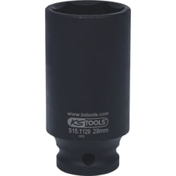 KS Tools 515.1129-E Douille à choc Noir