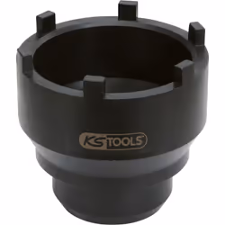 KS Tools 450.0168, Prise, 3/4", 1 tête(s), Acier, ISO 1174, DIN 3121, 2,88 kg