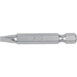 Ks Tools - Boîte de 5 embouts de vissage Fente, L.50 mm - 1/4'' - 3 mm - 911.2747