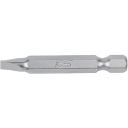 Ks Tools - Boîte de 5 embouts de vissage Fente, L.50 mm - 1/4'' - 4,5 mm - 911.2753