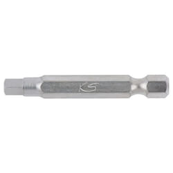 1/4 Embouts de vissage 6 pans, 50mm, 3mm, pack de 5