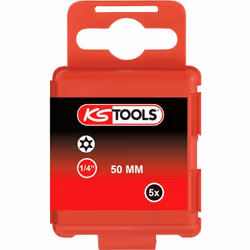 Torx percé Avec embout 6 pans selon DIN 3126 / ISO 1173 - E 6,3 Idéal pour une utilisation en atelier et en industrie Pour un ...