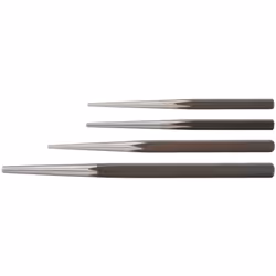 Chasses pour goupilles, boulons, anneaux de roulement... Embout conique Ø6,4 x 300 mm / Ø6,4 x 380 mm / Ø8 x 300 mm / Ø13 x 4 ...
