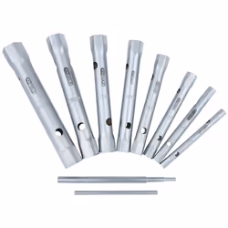 KS Tools 518.0900, Acier inoxydable, Sulfate de chondroïtine, Droit, 6,8,9,10,11,12,13,14,16,17,18,19,20,22 mm, 920 g, 10 piè ...