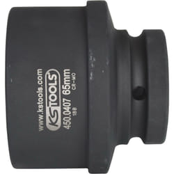 1' Douilles, 12 pans, 65mm, courtes