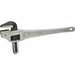 Type „Stillson“ Corps en Fonte d'aluminium Bec poli Réglage continu Aluminium forgée Longueur totale L en mm 450.0 Attribut d ...