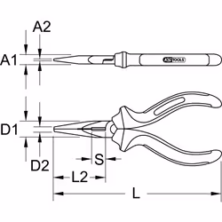 KS Tools 965.0610 pince