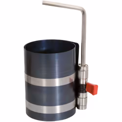 Pour le maintien des segments lors du montage du piston Acier trempé - Code EAN: 4042146268018 - Diamètre en mm: 90 - 175 mm ...
