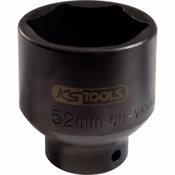 KS Tools 150.1719, Prise, 1 tête(s), Acier au chrome-molybdène, DIN 3120, ISO 1174, 210 g