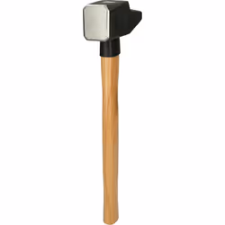 Kstools - Marteau rivoir, manche Hickory, forme française, 1500 g