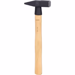 KS Tools 142.1330, Marteau à tête plate, Acier, Bois, Noir, Bois, 30 cm, 23 mm