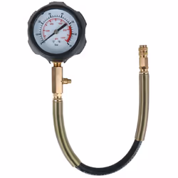 Manomètre avec tuyau pour 150.1680 Manomètre 0,0-70,0 bar Attribut de fonction 1 analog Indication du manomètre bar, psi oder ...