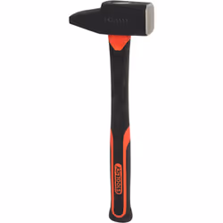 KS Tools 142.1151, Marteau à riveter, Acier, Fibre de verre, Noir, Rouge, 40,5 cm, 2,14 kg