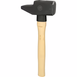 KS Tools 142.1250, Marteau à riveter, Acier, Bois, 38 cm, 2,73 kg, 2,5 kg