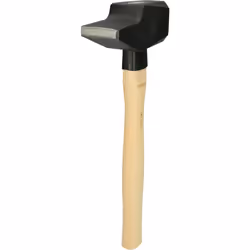 Marteau rivoir, manche Hickory, forme française, 2500 g - Vue supplémentaire 4