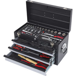 Kstools - 1/4+1/2 Coffret d'outils universels CHROMEplus, 99 pcs pouce