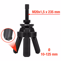 KS Tools 700.1270, Extracteur à mâchoires coulissantes, Acier, 6 pièce(s), 3,51 kg